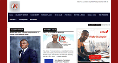 Desktop Screenshot of mikeangelonews.com
